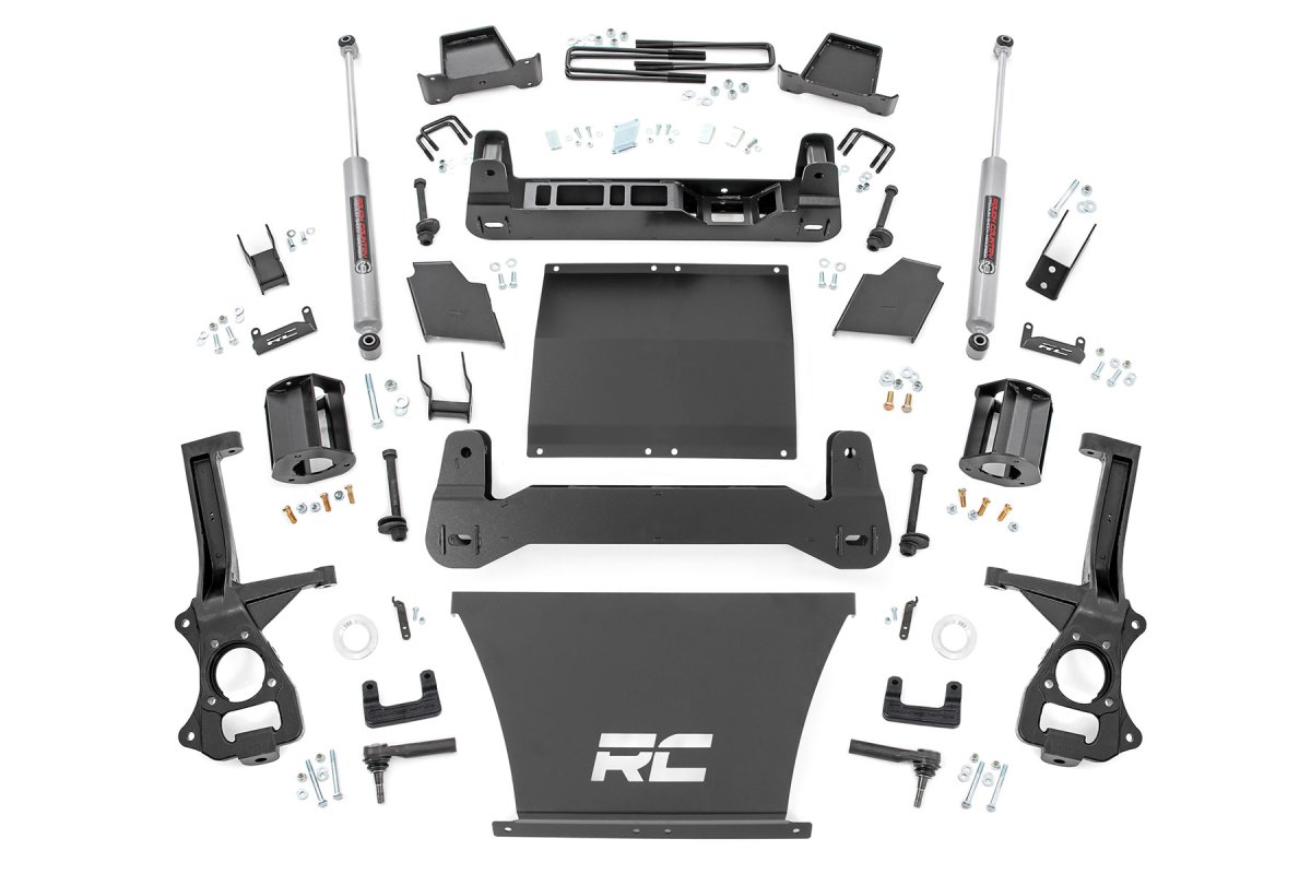 Chevrolet Silverado 1500 Suspension Lift Kit - Front + Rear - Rough Country - 6 Inch - '19-'24